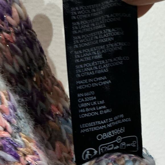 Urban Outfitters Purple Stevie Gumdrop Wrap Cardigan Sz S NWOT - Picture 6 of 11